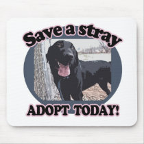 Save a Stray, Adopt Today Mousepad