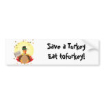 Save A Turkey bumper stickers