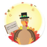 Save A Turkey stickers