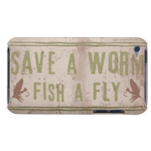 Save a Worm iPod Touch Case-Mate Case