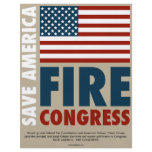Save America Fire Congress flyers