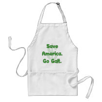Save America Go Galt Apron