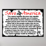 Save America! posters