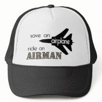 Save An Aeroplane Ride An Airman Hat