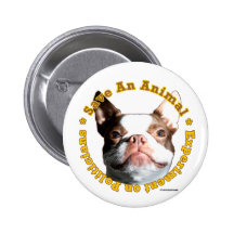 Save An Animal-Dog Button