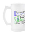 Save Earth Environment Awareness Collage mugs