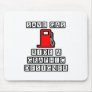 Save Gas...Ride A Graphic Designer Mouse Pad