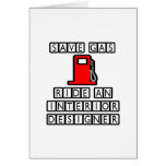 Save Gas...Ride An Interior Designer Cards
