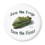 Save Green Treefrogs magnets