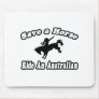Save Horse, Ride Australian Mouse Pads