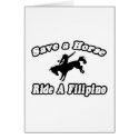 Save Horse, Ride Filipino cards