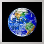 Save It! - Environmental Awareness Poster posters