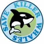 Save Killer Whales photo sculptures