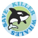 Save Killer Whales stickers