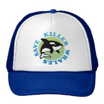 Save Killer Whales Trucker Hats