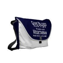 Save Lives Messenger Bag