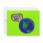 Save Me - Earth invitations
