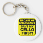 Save My Cello Keychains