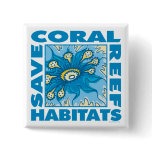 Save Our Coral Reefs buttons