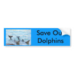 Save Our Dolphins Bumper Sticker bumper stickers