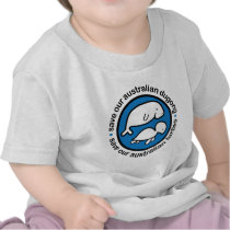 Save our dugong & turtles t shirts