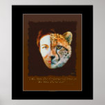 SAVE OUR ENDANGERED SPECIES Art Poster posters