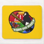 Save Our Heart Mouse-Pad Mousemat
