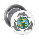 Save our planet button