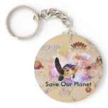 Save our Planet Keychain