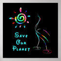 Save Our Planet Poster posters