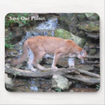 Save Our Planet series Moutain Lion mouse pad mousepads