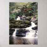 Save Our Planet waterfall poster posters