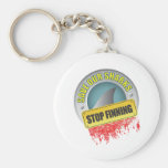 Save Our Sharks Stop Finning Key Chain