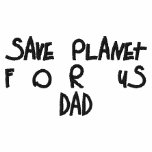 save planetf o r  us   dad embroidered shirts