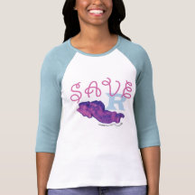 Save R Bacon T-Shirt Blue
