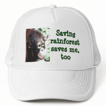Save Rainforest, Save Wildlife Hats