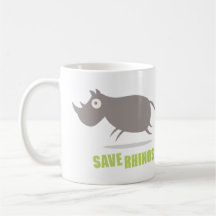 Save Rhinos Mug