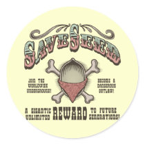 Save Seed Round Stickers
