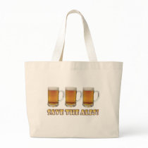 Save The Ales! Canvas Bag