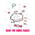 Save the Angel Cakes t-shirts