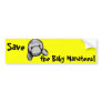 Save the Baby Manatees! Bumper Stickers