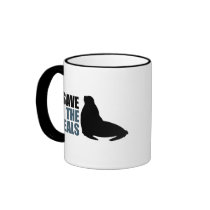 Save the Baby Seals Do Not Club Coffee Mugs