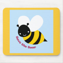 Save the Bees Mousepad