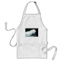 SAVE THE BELUGA WHALES aprons