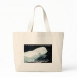 SAVE THE BELUGA WHALES CANVAS BAG