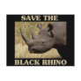 Save the Black Rhino Postcards