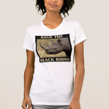 Save the Black Rhino T-shirt