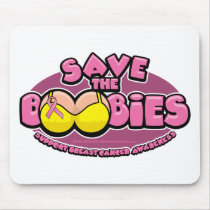 Save-the-Boobies 2 Mouse Pads