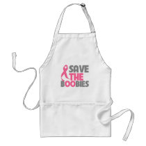 Save The Boobies Breast Cancer Aprons
