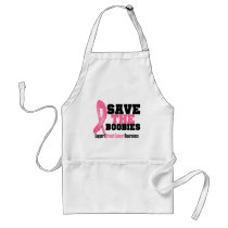 Save The Boobies Breast Cancer Aprons